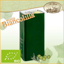 Olio Extravergine d' Oliva Qualità Biancolilla da 5 Lt