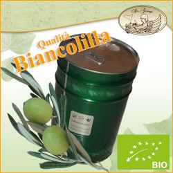 Olio Extravergine d' Oliva Qualità Biancolilla da 25 Lt